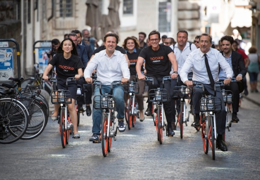 Mobike Expands in Europe with bike rental services in Florence