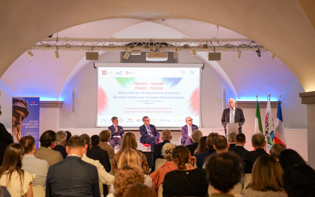 France-Tuscany Forum 2026: Strengthening Bilateral Investment and Economic Cooperation Tuscany and France strengthen their bilateral ties with a full-day forum in Florence dedicated to investment, internationalisation, and cross-regional collaboration — with the Région Centre-Val de Loire as guest of honour.